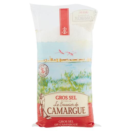 Sale Marino Grezzo grosso sacchetto 1kg Le Saunier de Camargue