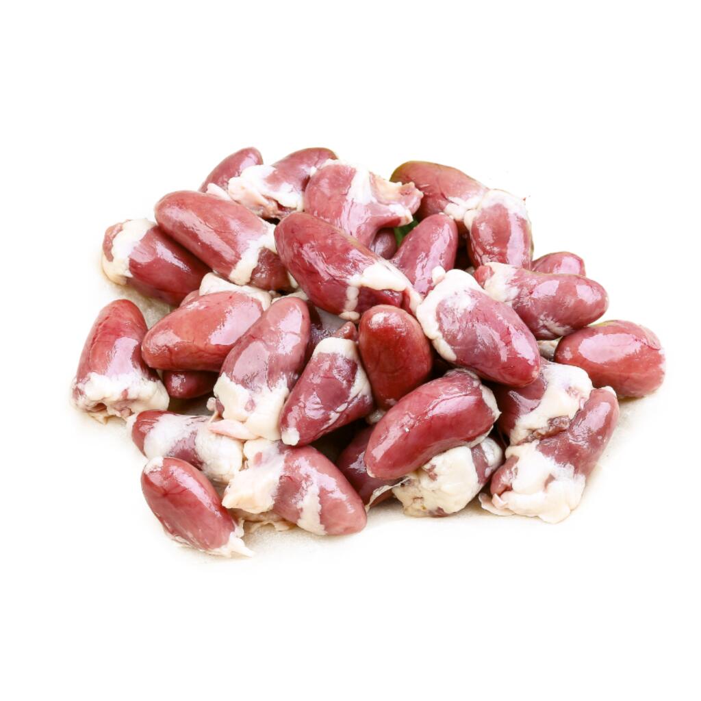 Cuori di pollo freschi