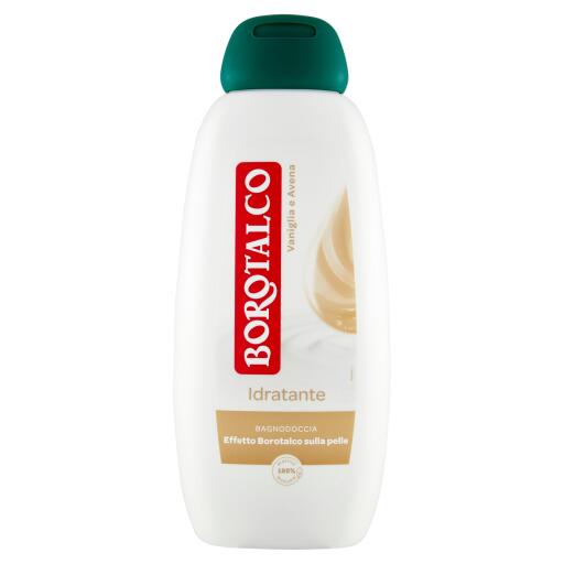 Bagnodoccia Idratante Vaniglia e Avena 450ml Borotalco