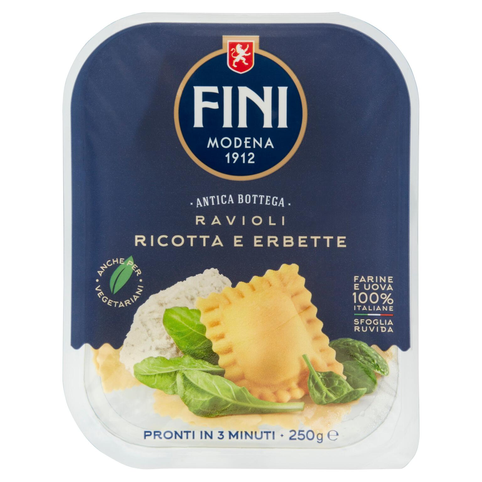Ravioli ricotta ed erbette 250g Antica Bottega