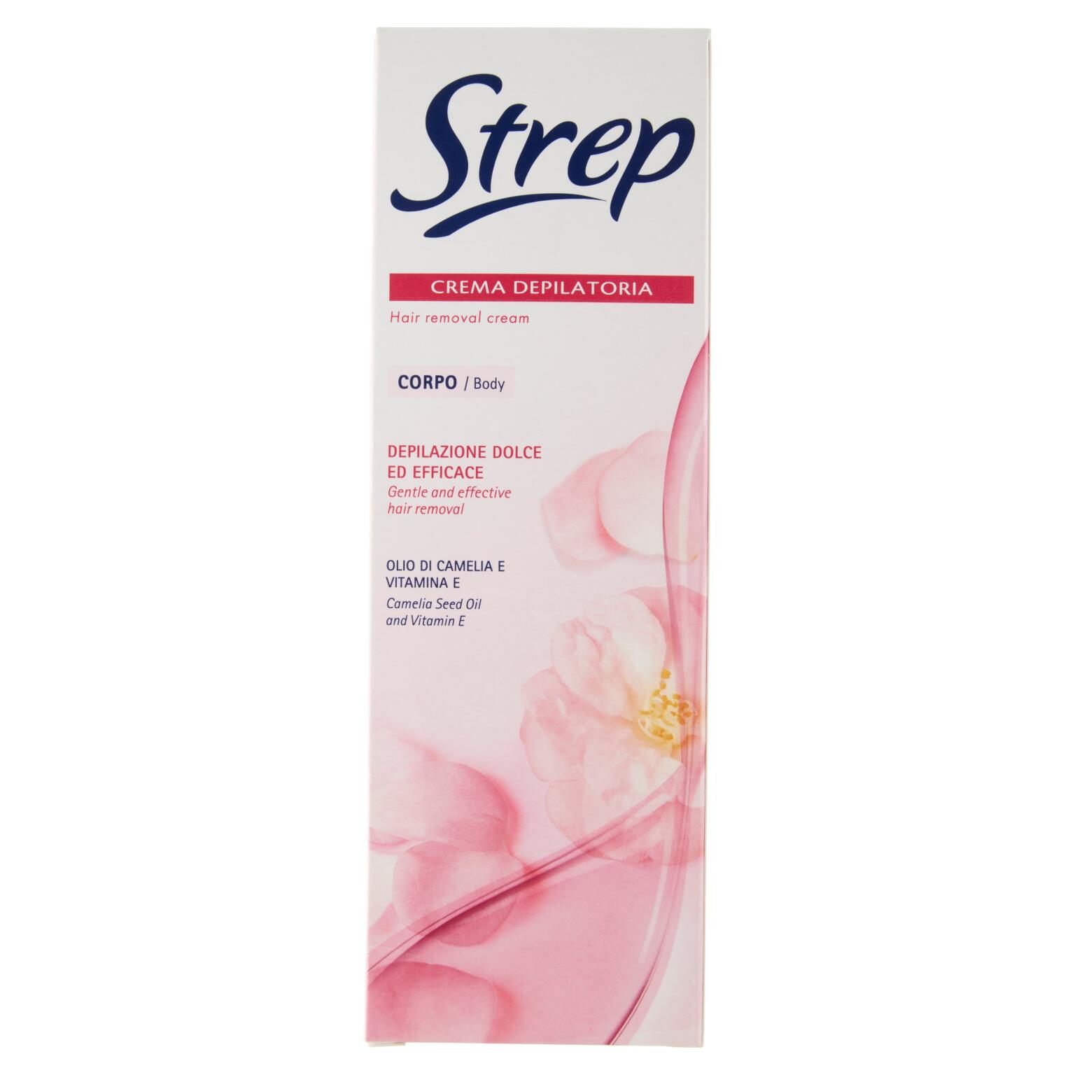 Crema depilatoria corpo 150ml Strep