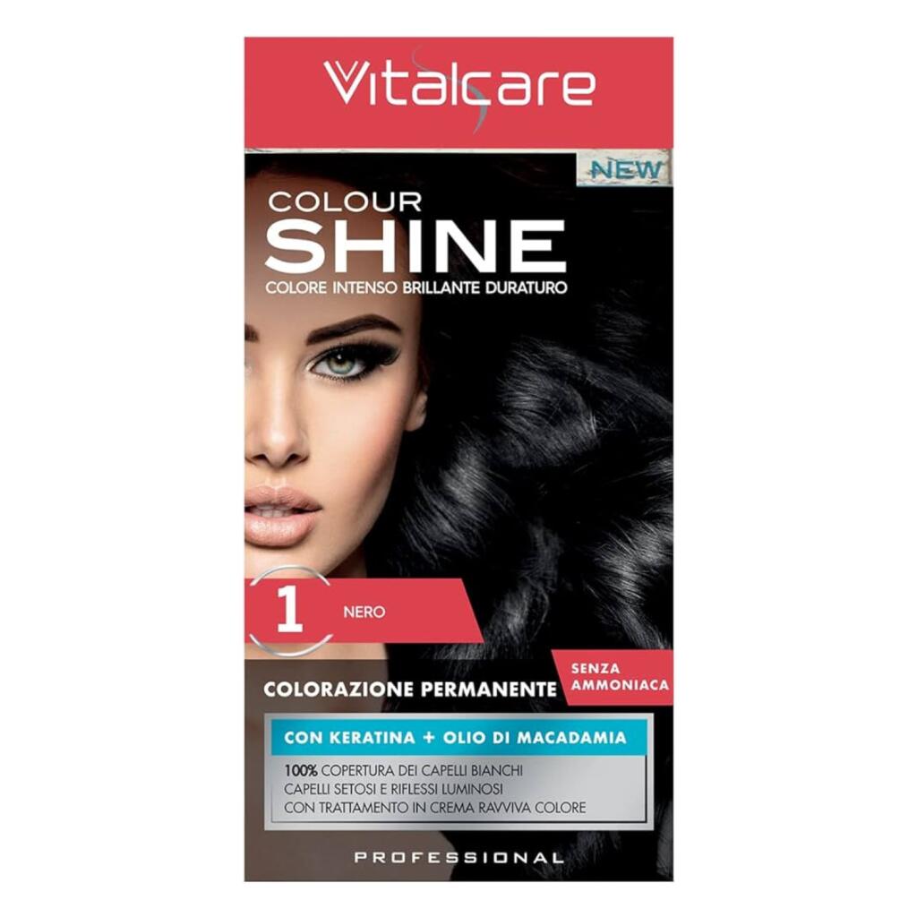Kit Colorazione crema senza ammoniaca NERO