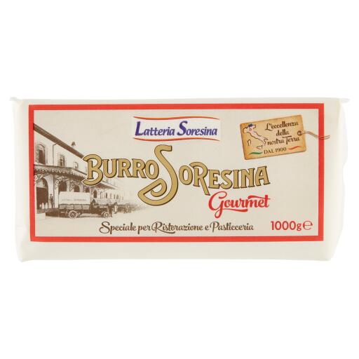 Burro Gourmet pani 1kg Soresina