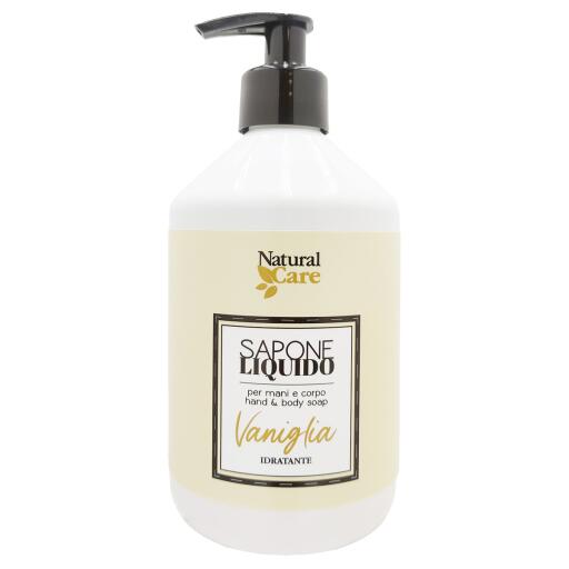 Sapone liquido alla vaniglia da 500ml Natural Care
