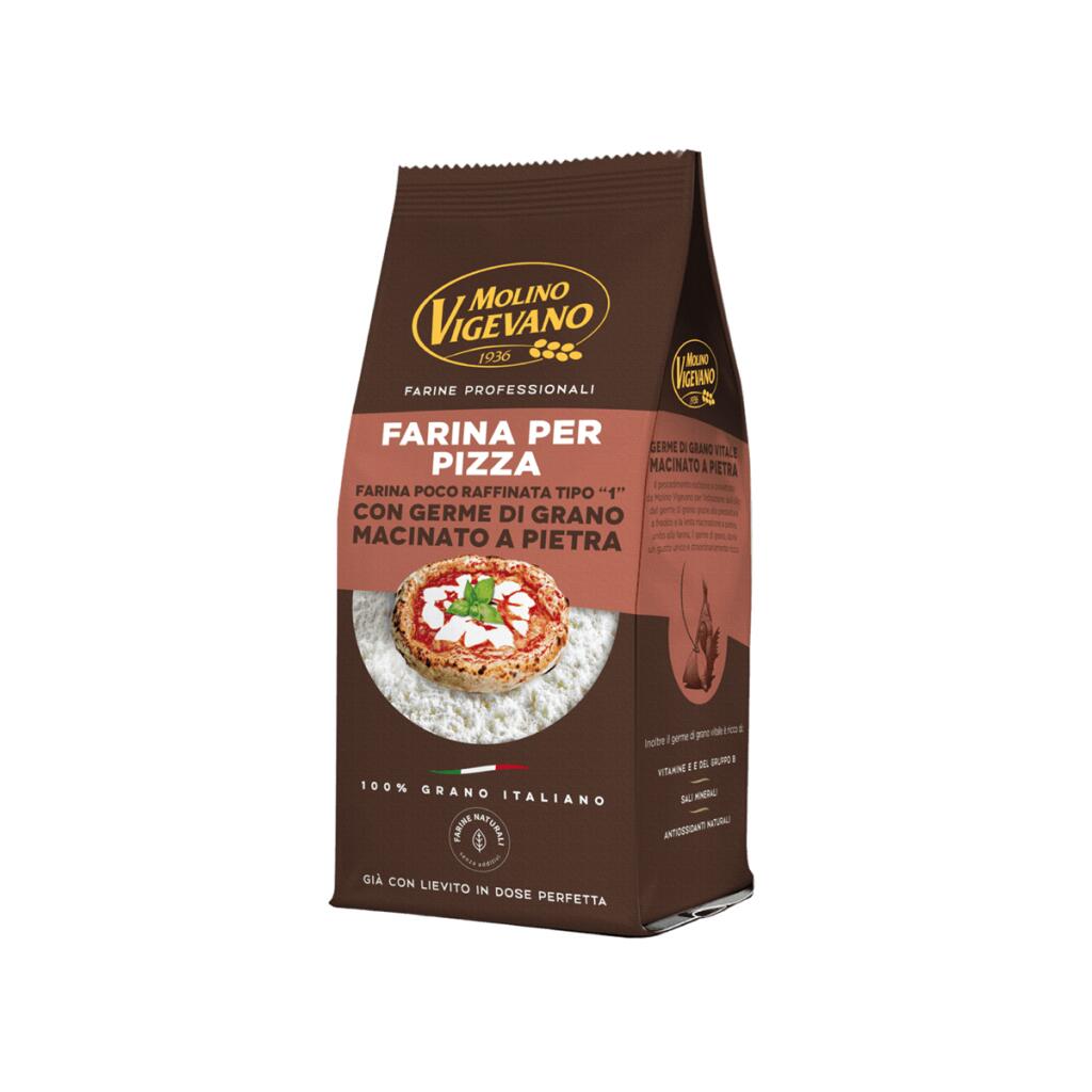 Farina per pizza tipo 1 da 500g W270 Molino Vigevano