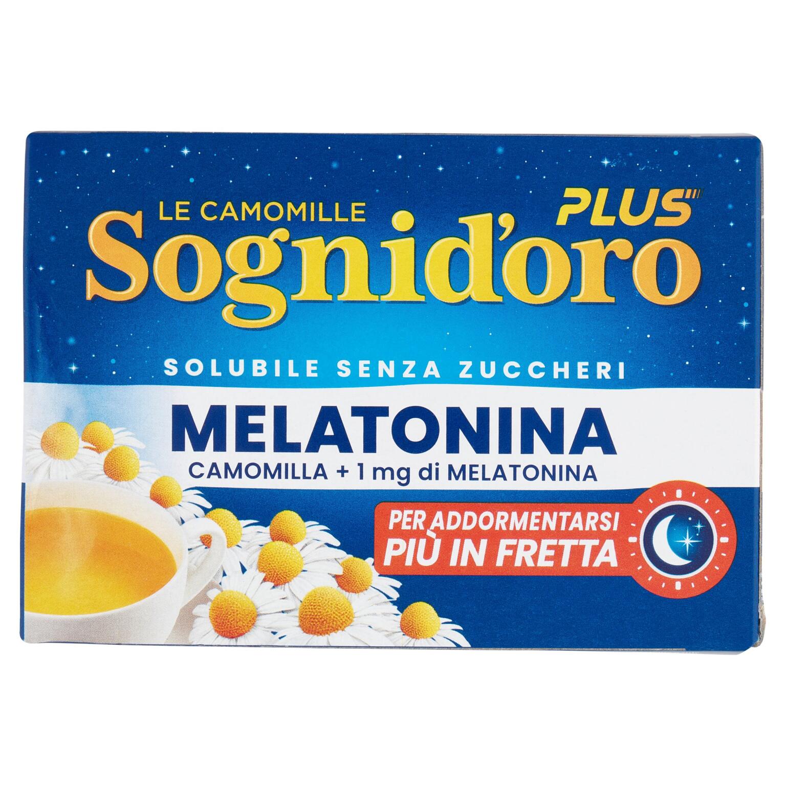 Camomilla con melatonina 16 bustine Sogni D'oro