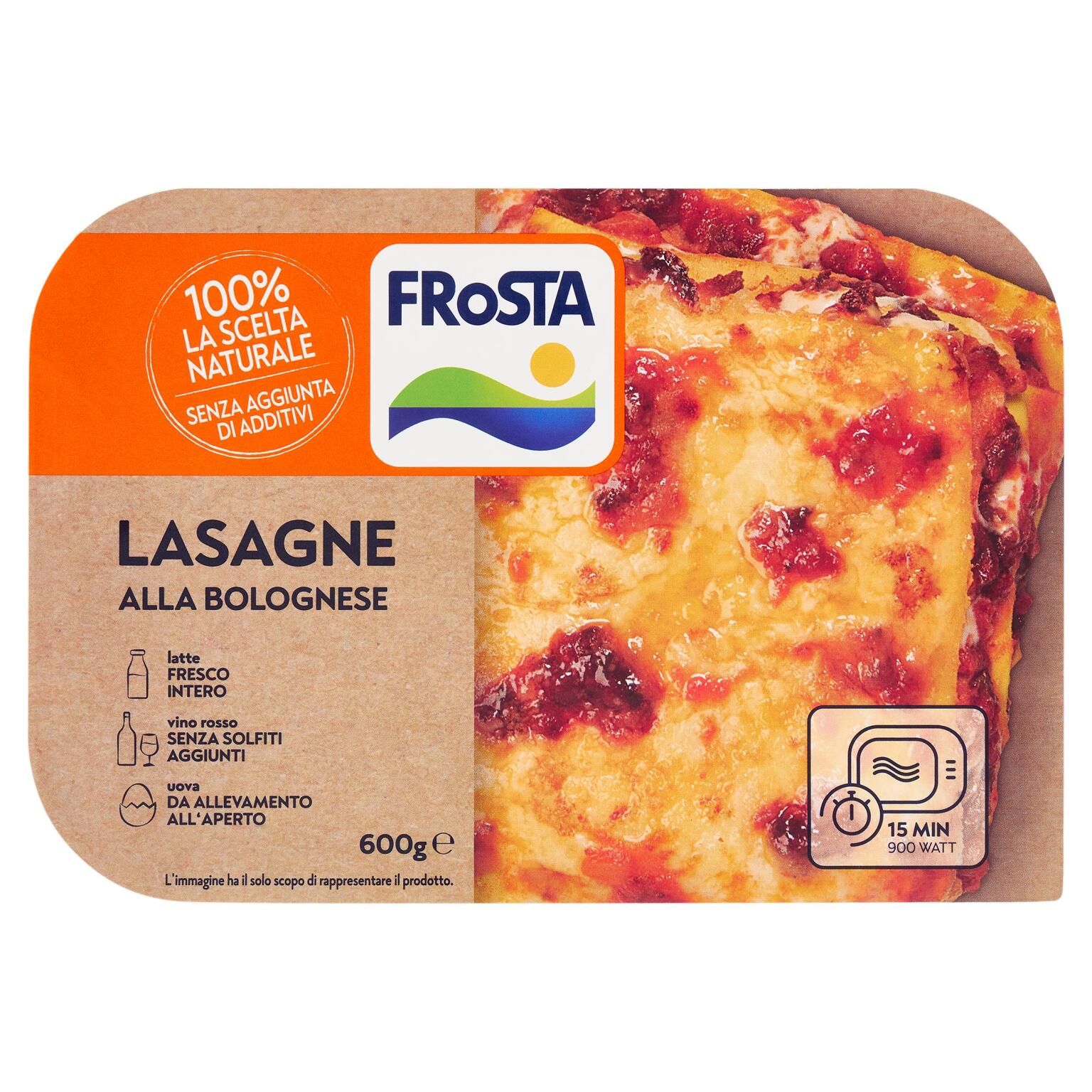 Lasagne alla bolognese 600g Frosta