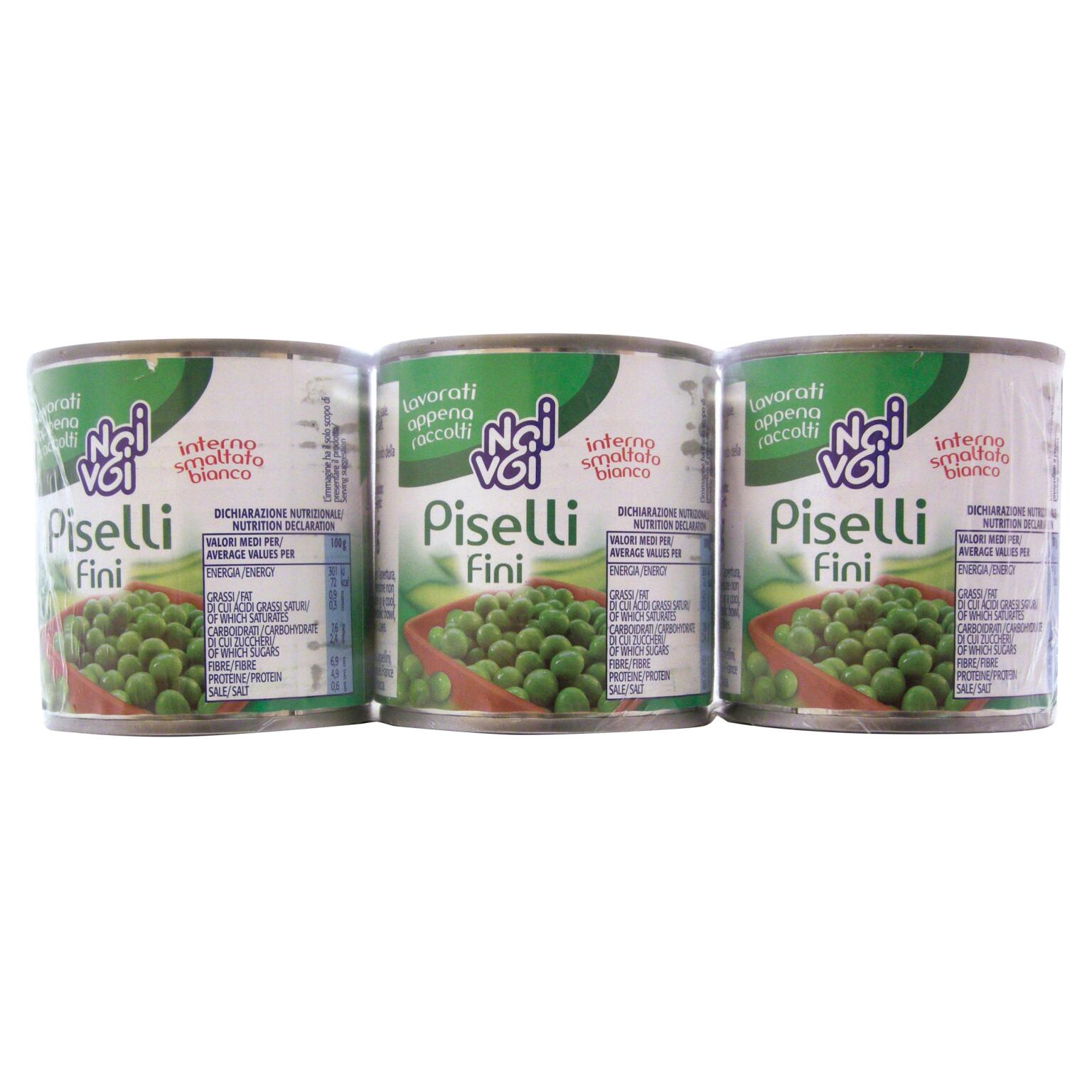 Piselli fini 3x200g Noi&voi
