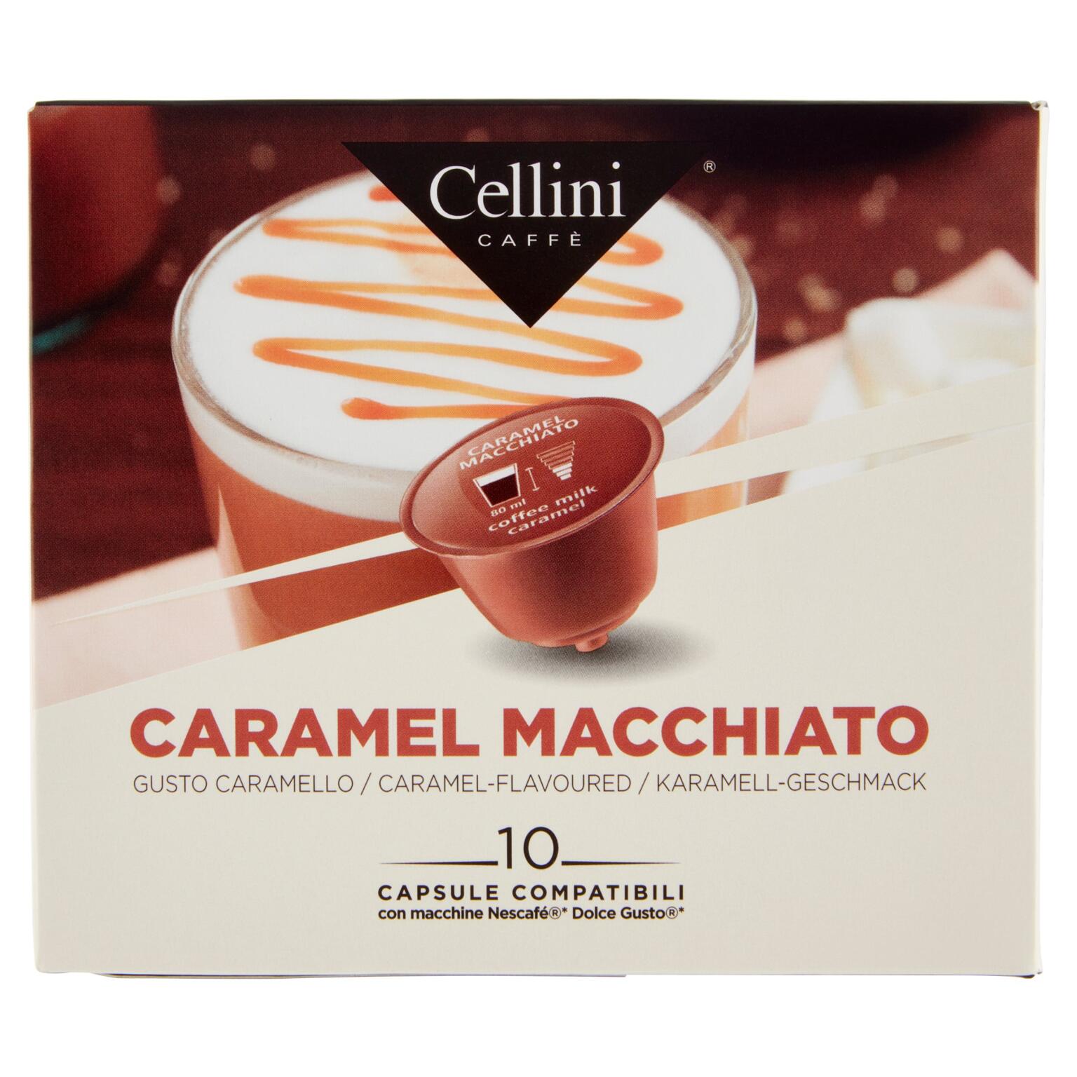 Capsule al Caramello macchiato 130gx10caps Cellini