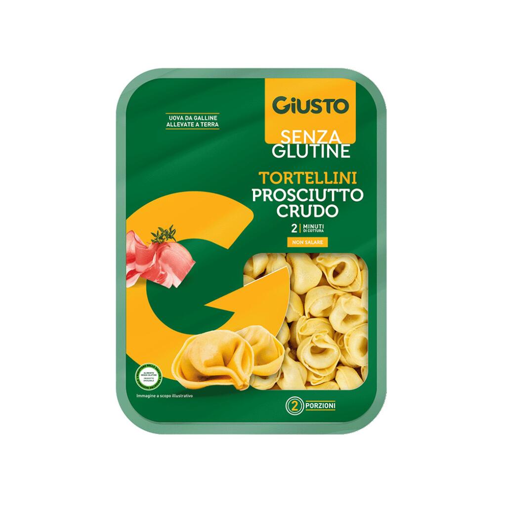 Tortellini Prosciutto crudo da 250g Giusto senza glutine