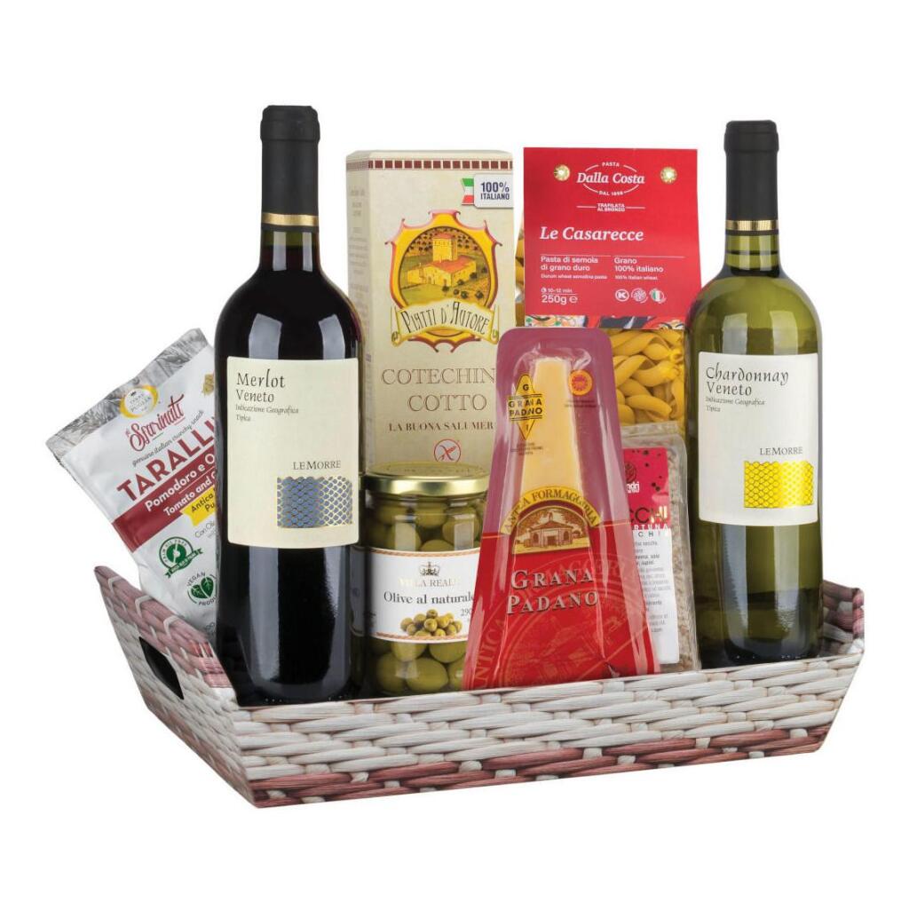 Cesto Natalizio Sapori&Tradizioni 9pezzi Casella