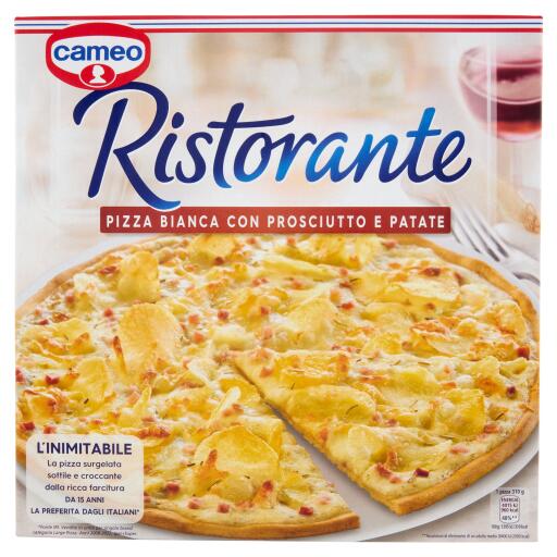 Pizza ristorante prosciutto e patate 310g