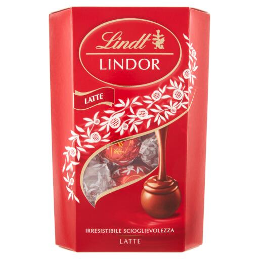 Cioccolatini Lindor al latte 200g Lindt