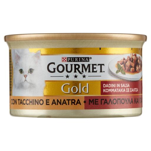 Gold Gourmet tacchino e anatra 85g