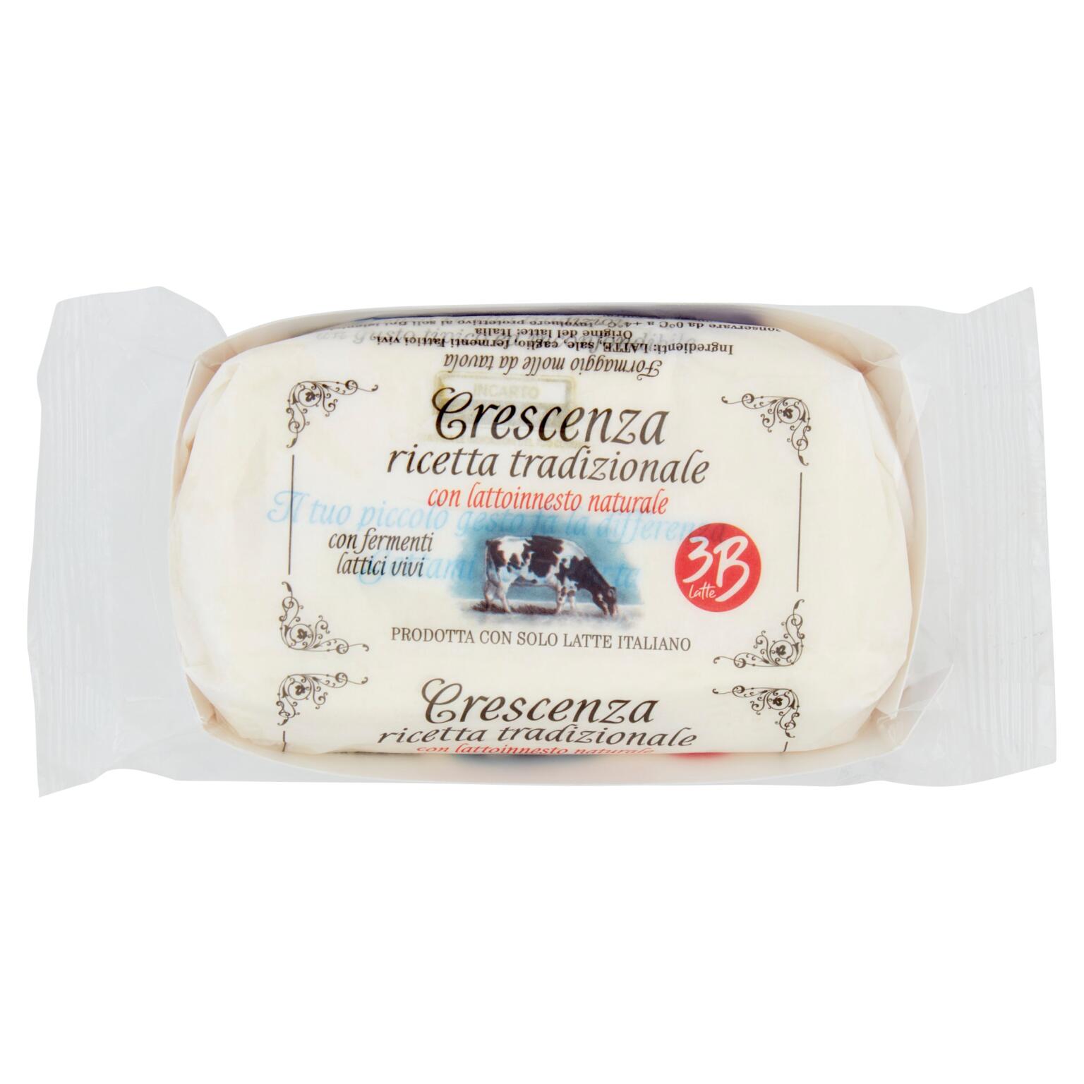 Stracchino con lattoinnesto naturale 250g 3B Latte