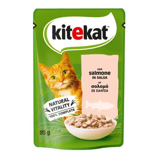 Kitekat al salmone in salsa busta 85g