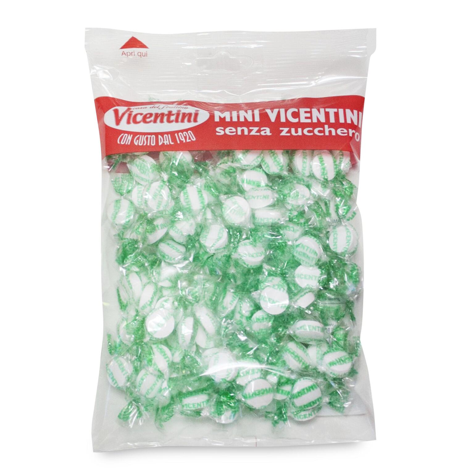 Caramelle senza zucchero menta balsamica  90 g Vicentini