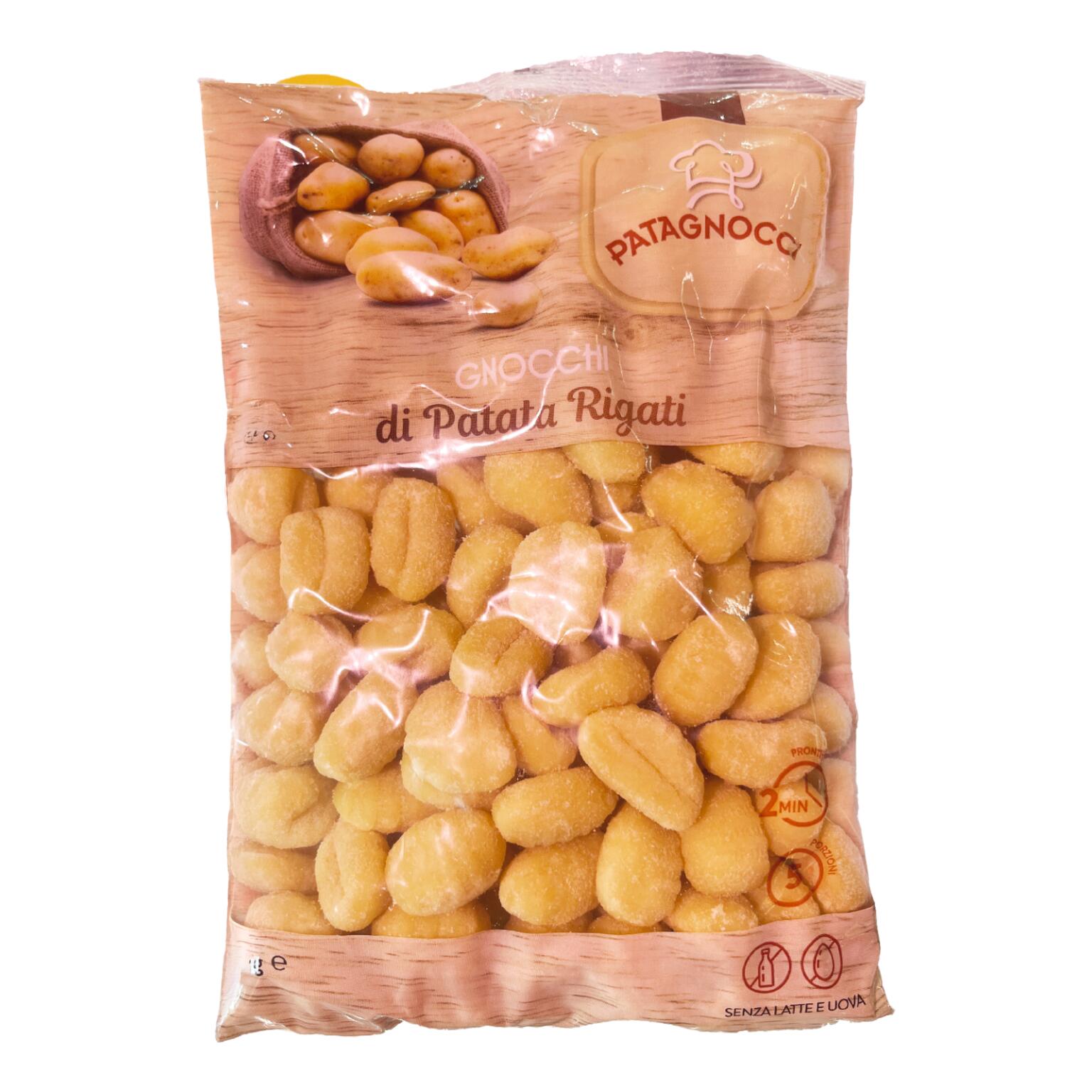 Gnocchi di Patata Rigati 1kg Patagnocco