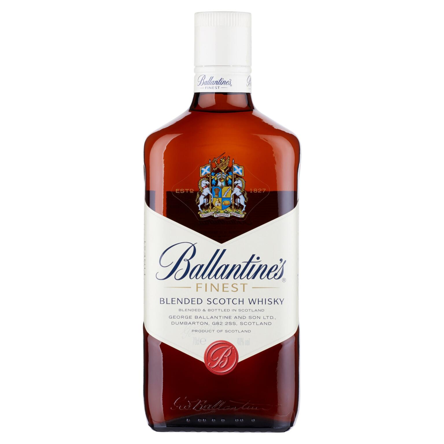 Whiskey Ballantine's Finest blended scotch 40° 70cl