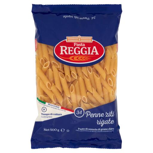 Penne ziti rigate n.34 500g Pasta Reggia