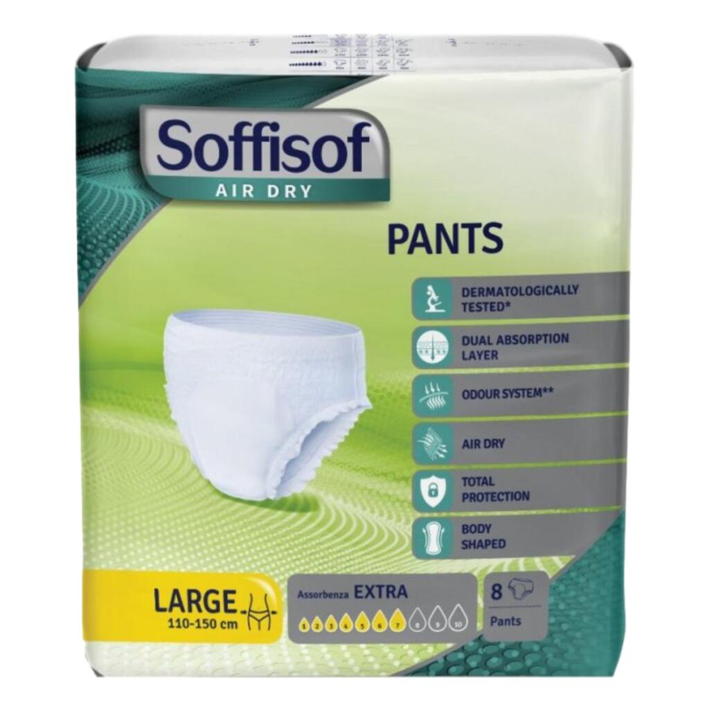 Pannolini Soffisoft Pull Up Large x 8