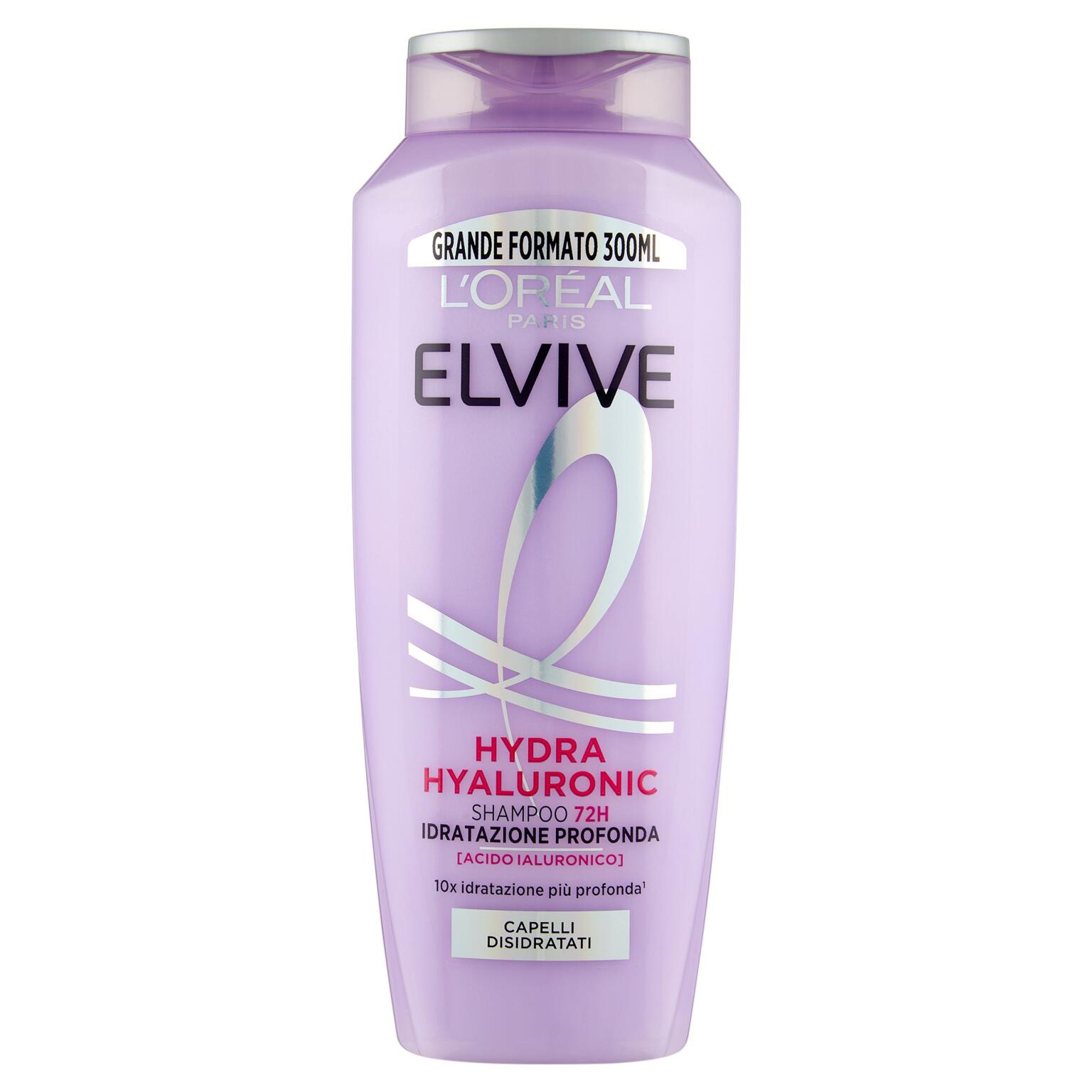 Shampoo Elvive Hyaluronic pure da 300ml