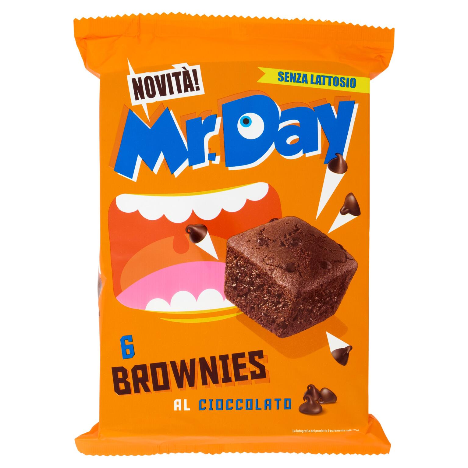 Brownies cioccolato 210g Mr Day