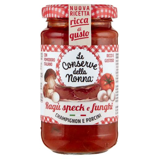 Ragù Speck e Funghi 190g le Conserve della Nonna