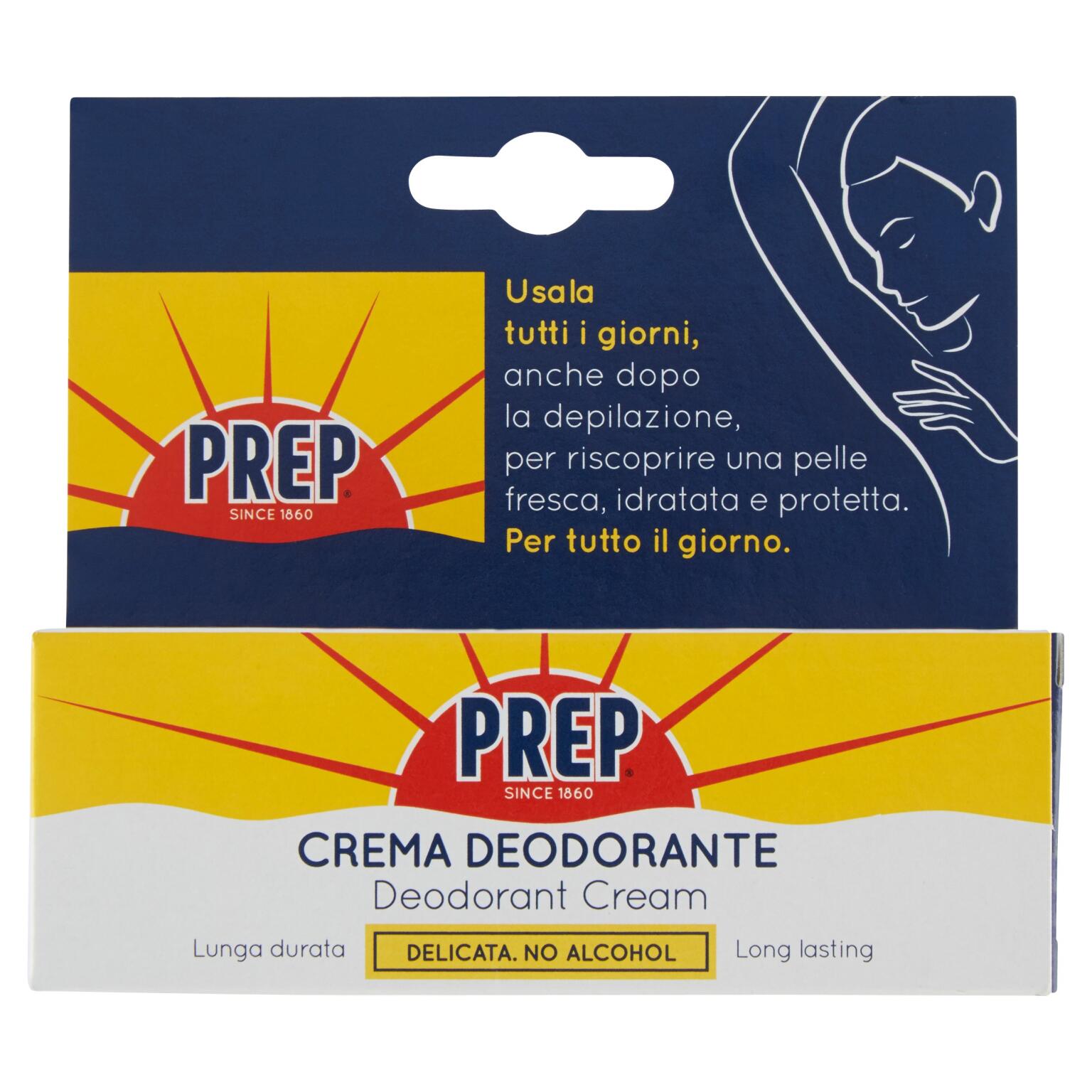 Crema Deodorante Tubo 35ml Prep