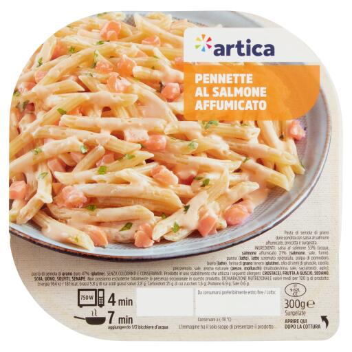 Pennette al salmone 300g Artica