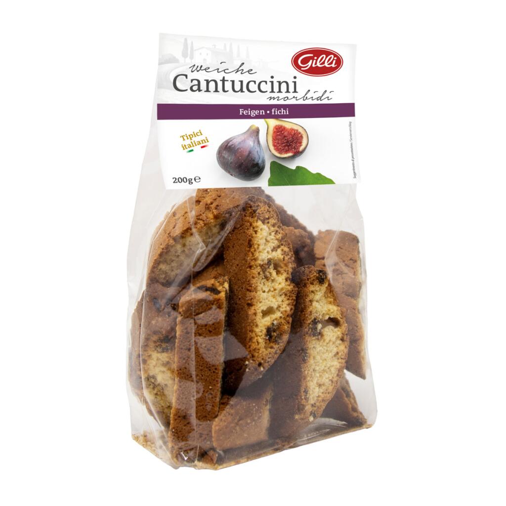 Cantuccini morbidi ai fichi da 200g Gilli