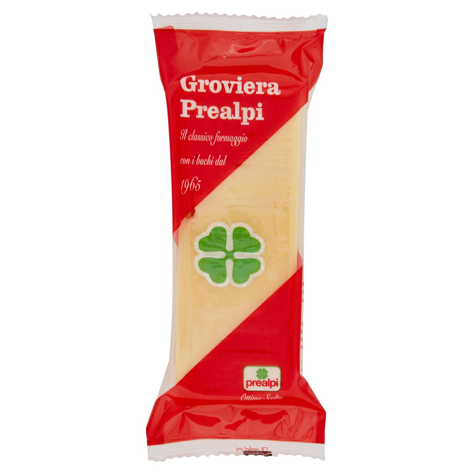 Formaggio groviera 250g Prealpi