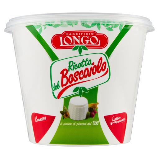 Ricotta del boscaiolo solo latte piemontese 400g