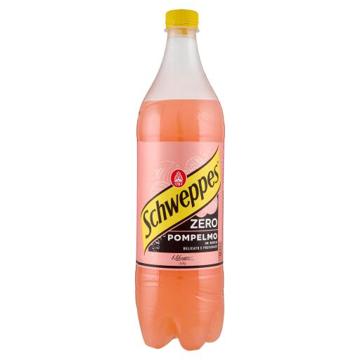 Schweppes zero pompelmo rosa 1l