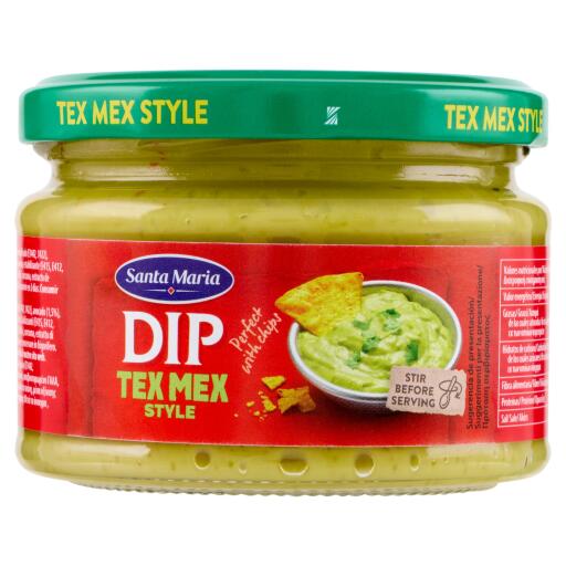 Salsa Dip Guacamole 250g Santa Maria