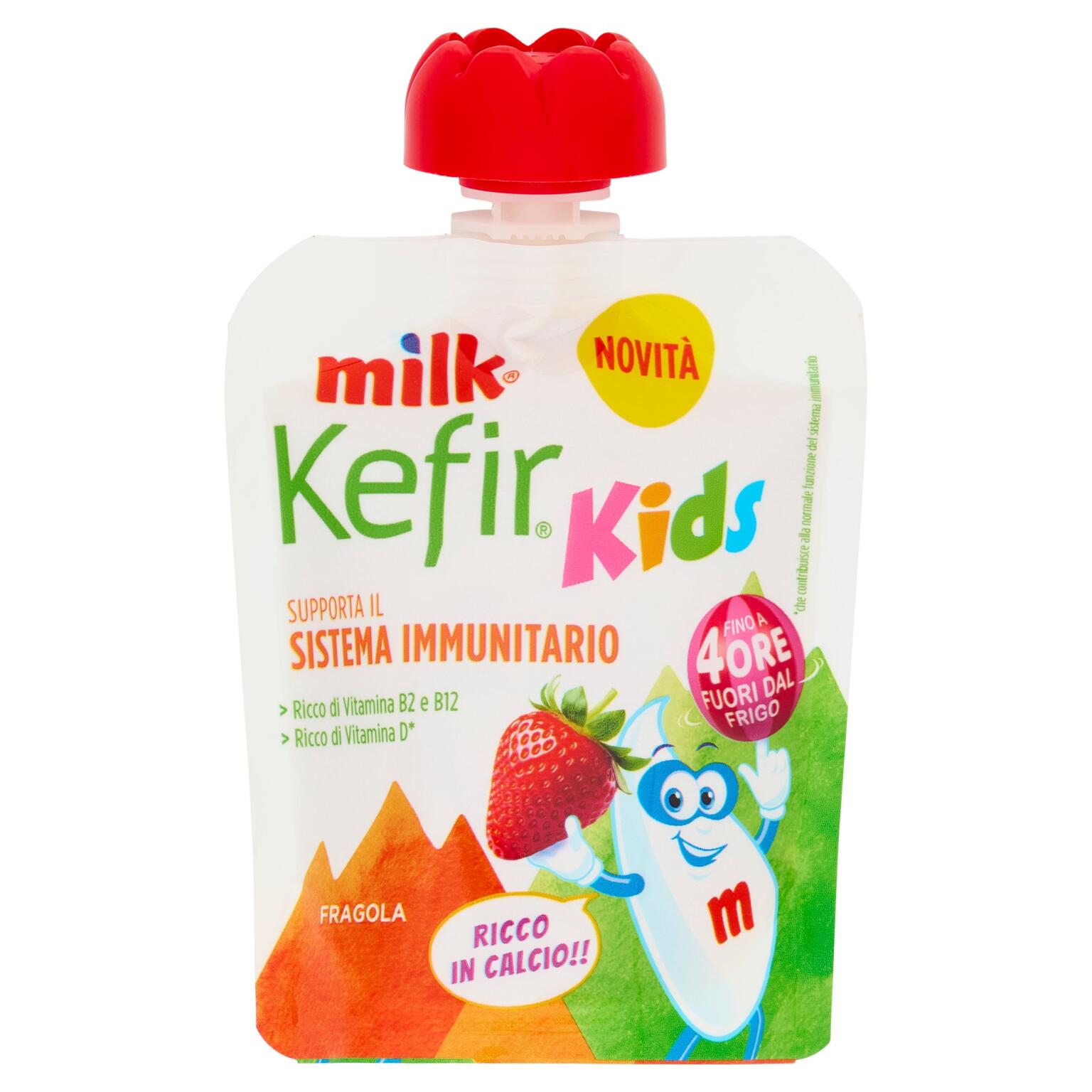 Kefir Kinds Pouch Fragola 80g