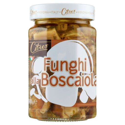 Funghi alla boscaiola in olio di girasole 290g Citres