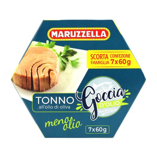Tonno goccia d'olio 60gx7 Maruzzella in lattina