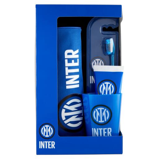 Set gift Inter Oral Care(Spazzolino,dentrificio,bicchierino e astuccio)
