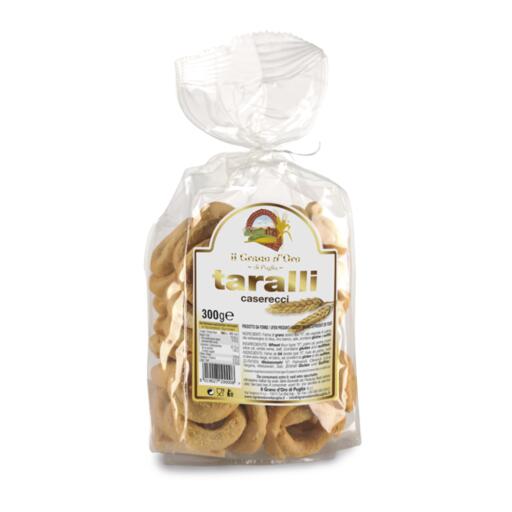 Taralli caserecci 300g Grano D'Oro di Puglia