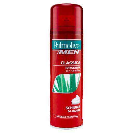 Schiuma da barba classica idratante con aloe vera 300ml Palmolive