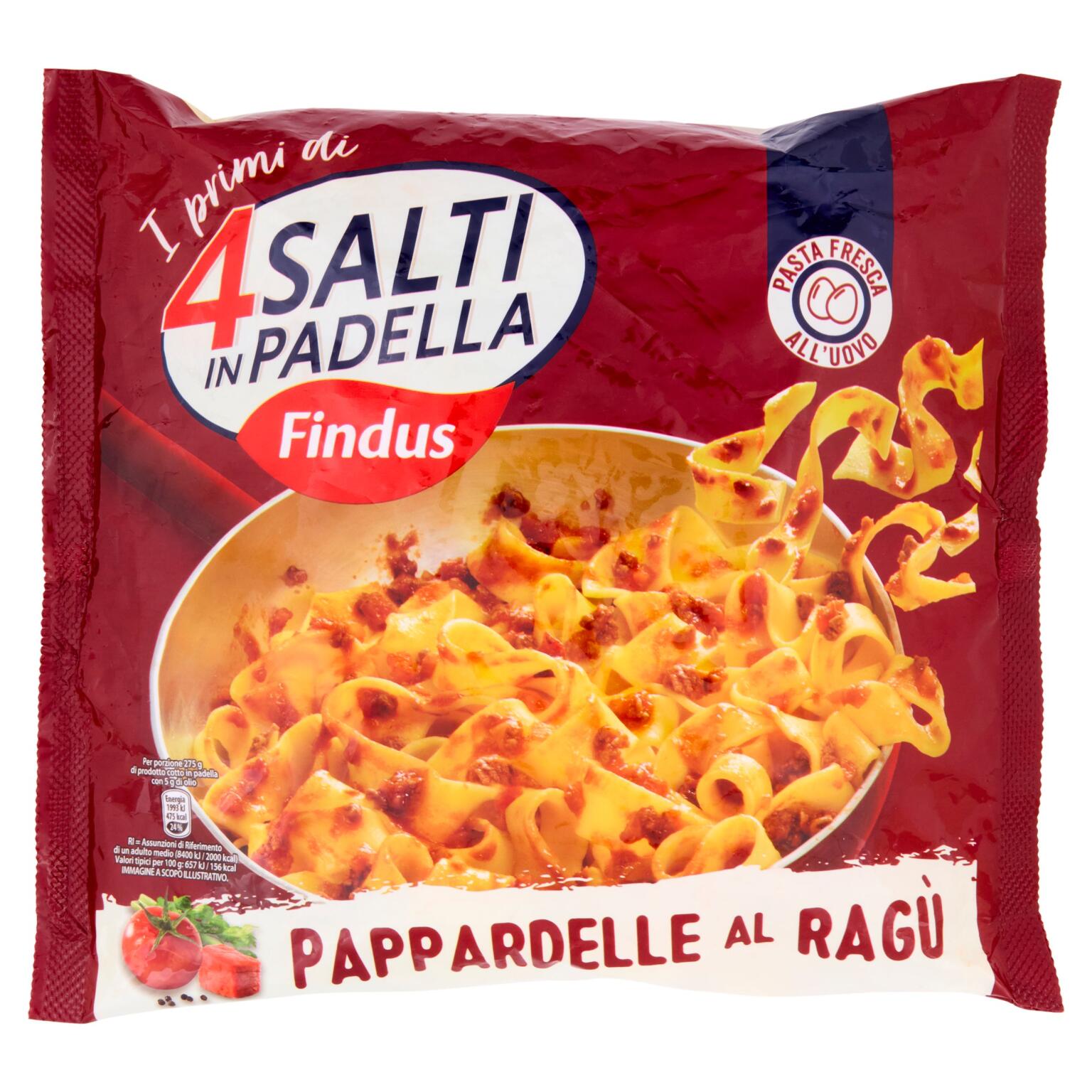 Pappardelle al ragù 4 Salti in padella 550g