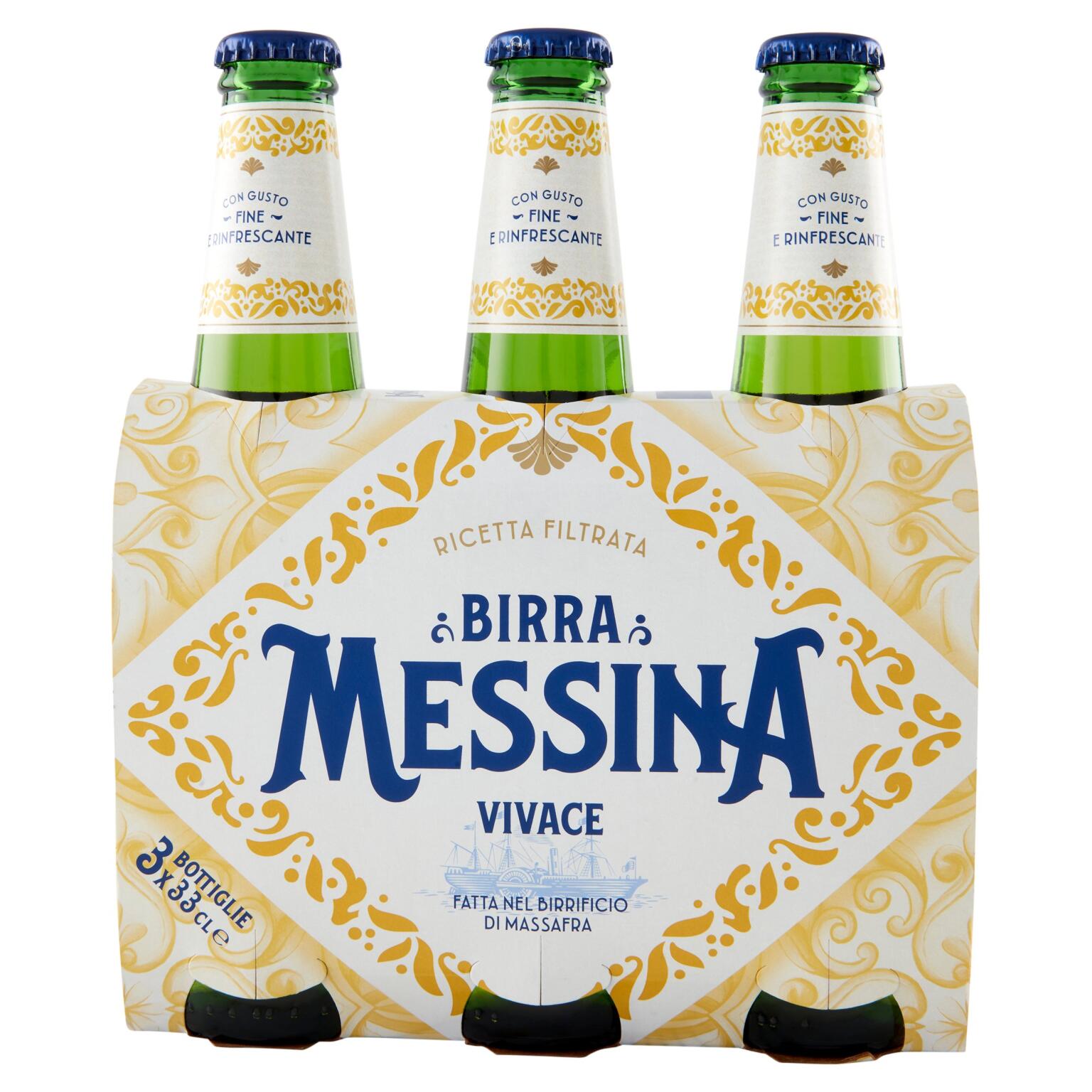 Birra Messina Vivace cl33x3