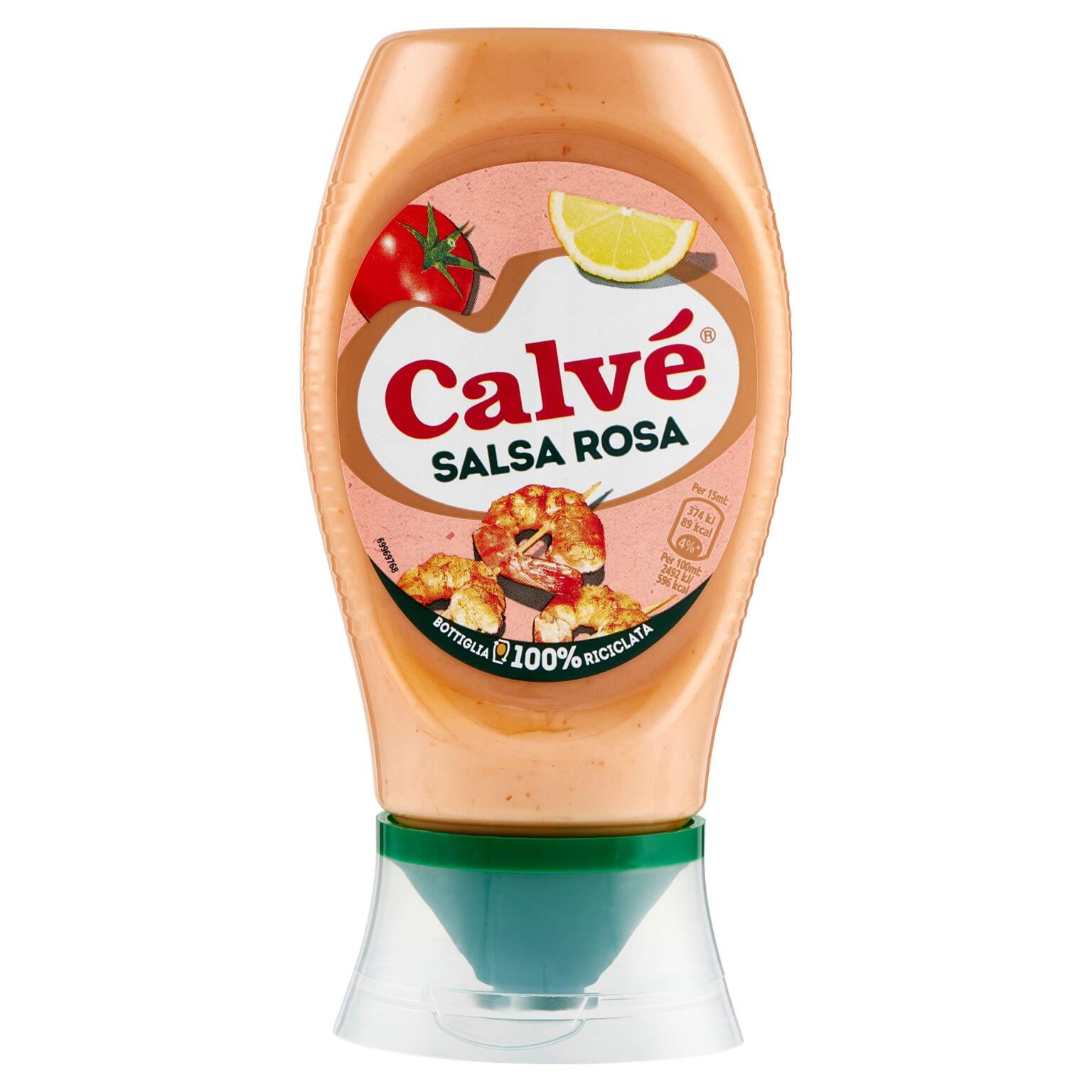 Salsa rosa top down 250ml Calvé