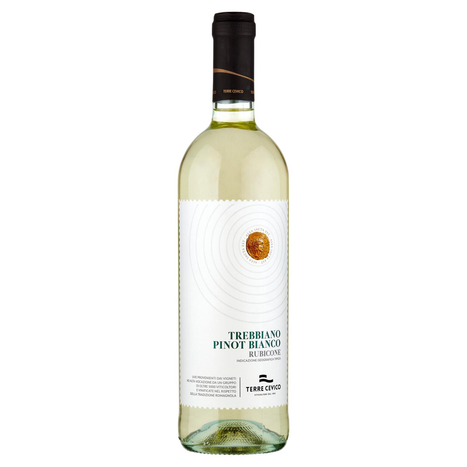 Trebbiano Pinot Igt del Rubicone 75cl Terre Cevico