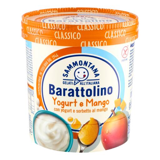 Barattolino classico Yogurt&Mango 500g Sammontana