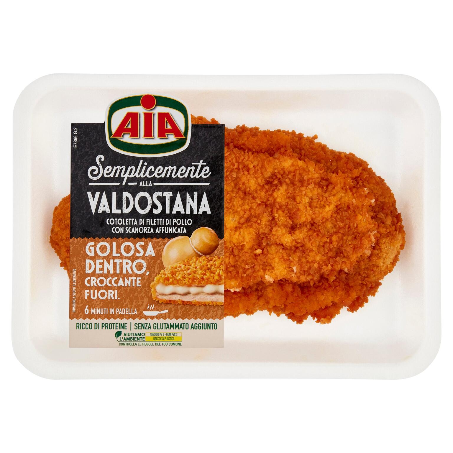 Cotoletta valdostana 200g Aia