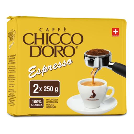 Caffe' Chicco D'Oro Espresso 100% Arabica 2x250g