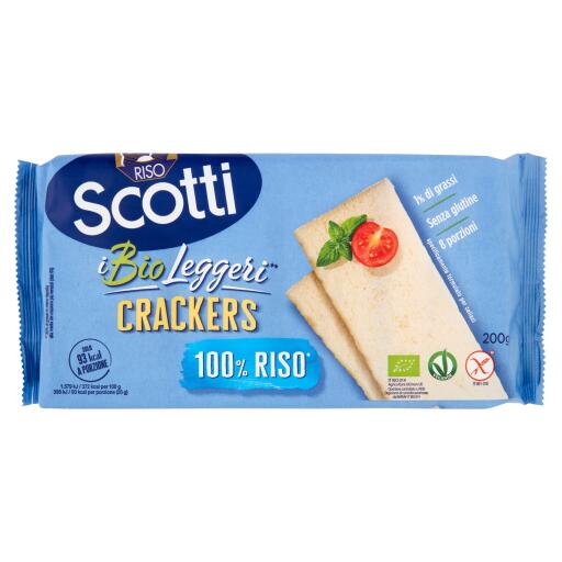Crackers di riso 200g Scotti BIO senza glutine