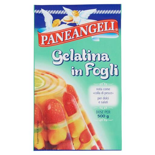Gelatina in fogli 12g Paneangeli